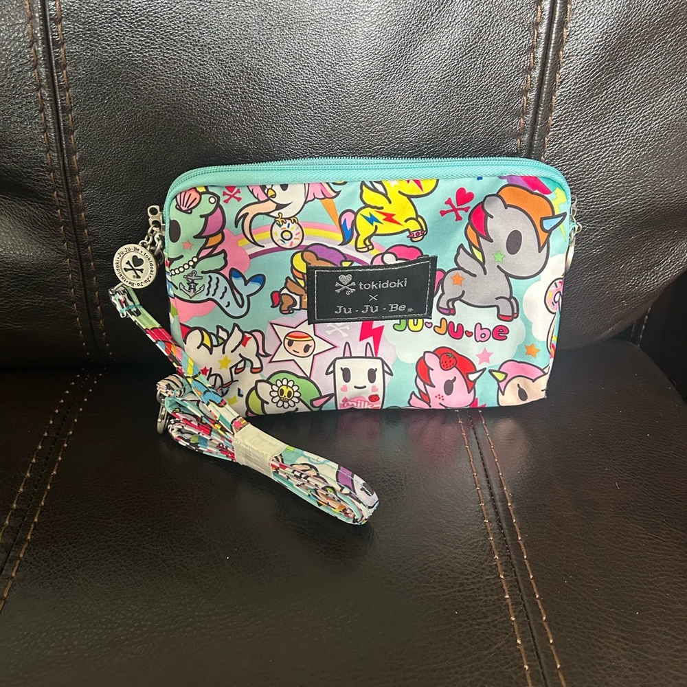 Tokidoki x Ju-Ju-Be Colorful Wristlet